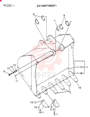 BUCKET ASSY  0 6M3