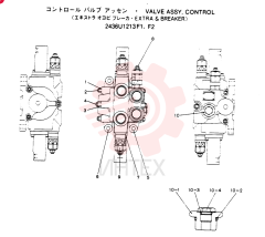 CONTROL VALVE 2436U1213F1