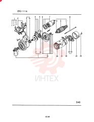STARTER MOTOR,24V, 5kW VAME087590 (2)