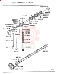 CAMSHAFT VAME081635