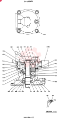 HYDRAULIC MOTOR 2441U804F1
