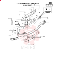 COUNTERWEIGHT ASSY 24100J18803F1