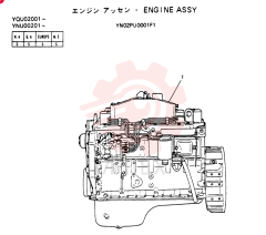 ENGINE YN02PU0001F1