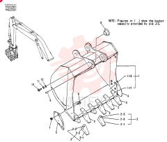 BUCKET ASSY, 0. 76M3