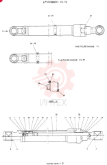 CYLINDER ASSY, BUCKET LP01V00005F1