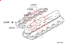 EXHAUST MANIFOLD VAME088908