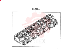 CYLINDER HEAD VAME996447