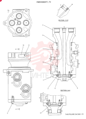 HYDRAULIC SWIVEL YN55V00037F1 (1)