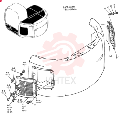 GUARD INSTAL, Serial Range: LA02-01201-LA02-01236 YF21C00001F5