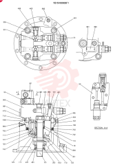 HYDRAULIC MOTOR YB15V00005F1 (4)