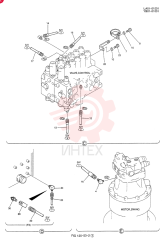 CONTROL LINES, VALVE (STD) YB64H00003F2 (2)