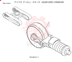 IDLER YN52D00012F1