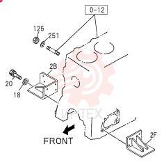 ENGINE MOUNTING 0-22A (4)