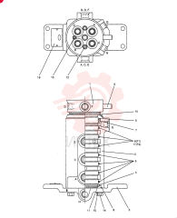 HYDRAULIC SWIVEL PM55V00012F2