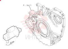 STARTER MOTOR,24V, 4kW
