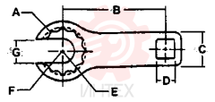 BOX SPANNER 2421T160