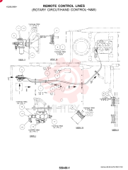 CONTROL LINES, REMOTE Rotation-2 way, Logger, Hand Control-2 way)