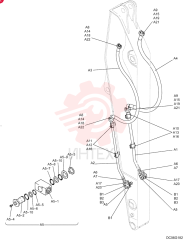 HYD LINES,ARM YN43H00197F1