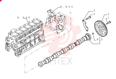 SCREW,Hex Flg, M8 x 1.25 x 25 4899079 (1)