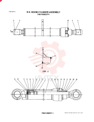 BUCKET CYLINDER YN01V00037F1 (19)