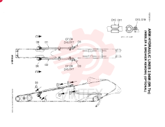HYD LINES, ARM YN43H00080F1 (1)