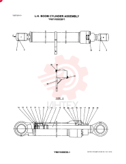 HYDRAULIC CYLINDER YN01V00038F1