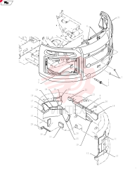Схема (SK215SRLC) - SHORT RADIUS EXCAVATOR ASN LA06-02501 (1/11-12/11) YB60C00030F1