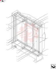 Схема (SK215SRLC) - SHORT RADIUS EXCAVATOR ASN LA06-02501 (1/11-12/11) YB05P00022F1 (2)