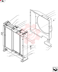 Схема (SK215SRLC) - SHORT RADIUS EXCAVATOR ASN LA06-02501 (1/11-12/11) YB05P00022F1 (3)