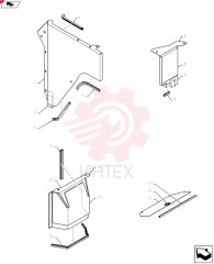 Схема (SK215SRLC) - SHORT RADIUS EXCAVATOR ASN LA06-02501 (1/11-12/11) YB21C00031F1 (14)