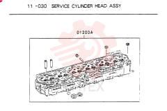 CYLINDER HEAD VAME997430