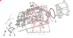 FUEL INJECTION PUMP VAME047581