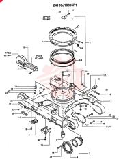 LOW INSTALLATION (N.A, S.A,EC) (LONG CRAWLER - LC) 24100J18895F1