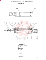 Схема (SK220LC) - MARK III EXCAVATOR ASN LL02001 (1/91-12/97) 2438U1097F1