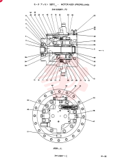 Схема (SK220LC) - MARK III EXCAVATOR ASN LL02001 (1/91-12/97) 2441U928F1
