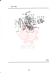 Схема (SK220LC) - MARK III EXCAVATOR BTW LLU0301 - LLU0600 (1/91-12/91) VAME070726