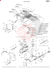 HYDR LINES, UPP 24100J15071F1 (2)