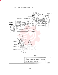 WATER PUMP VAME047422