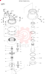 HYDRAULIC MOTOR 24100J11720F2