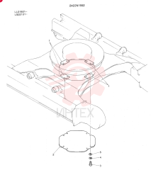 Схема (SK220LC) - MARK IV EXCAVATOR ASN LL01801 (1/95-12/97) 2422N1552