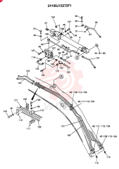 BOOM ASSY., 6.02M(BOOM & ARM SAFETY)(OPTION - N.A., EC) 24100J15272F1 (1)