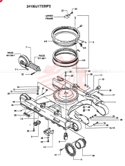 LOW INSTALLATION (OPTIONAL - EC) (HEAVY DUTY NARROW LONG CRAWLER - HDNLC) 24100J17336F2