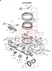 LOW INSTALLATION (OPTIONAL - EC) (STANDARD CRAWLER - SC) 24100J18896F1