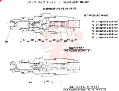 VALVE PRESSURE RELIE 2436R683F1