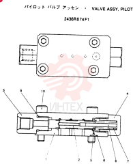 VALVE 2436R874F1