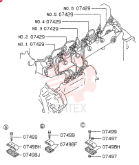 HOLDER, INJECTOR NOZ VAME440837 (1)