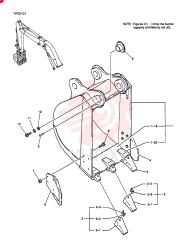 BUCKET ASSY, 0.51M³