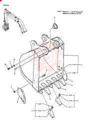 BUCKET ASSY, 0.68M³