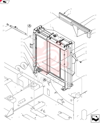 Схема (SK235SRLC-2) - SHORT RADIUS EXCAVATOR ASN YU06-03001- (1/01-12/06) YB05P00022F1 (3)
