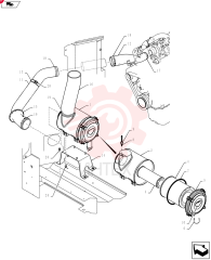 Схема (SK235SRLC-2) - SHORT RADIUS EXCAVATOR ASN YU06-03001- (1/01-12/06) YB11P00002F1